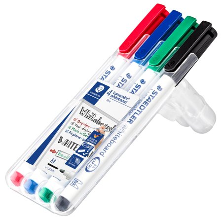 Staedtler Lumocolor Whiteboard Medium lot de 4