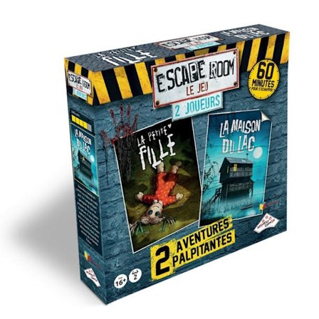 Pakopelit - RIVIERA GAMES - Kaksinpeli Kauhuleikki - Lautapeli - Aikuiset - 30 min