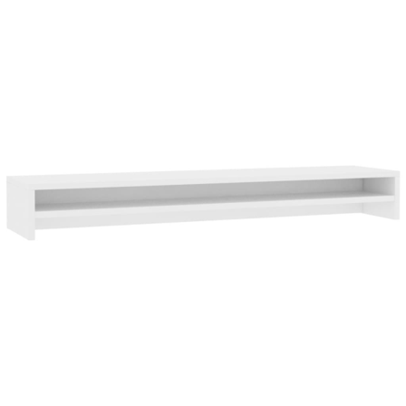 Vidaxl Skärmställ Vit 100x24x13 Cm Konstruerat Trä Vit