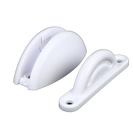 Dörrstopp för husvagn husbil båt husbil Rv dörrstoppsklämma(vit)