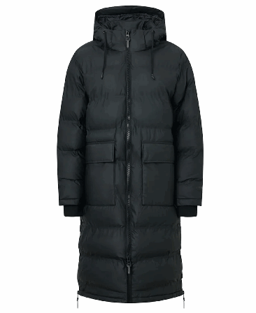 Tretorn Shelter Pu Coat Jet Black