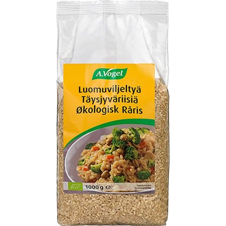 A.Vogel Råris Øko 1 kg, Helse & Madvarer, Pasta, Ris & Bælgfrugter, Ris