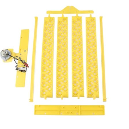 Æggebakke til rugemaskine med automatisk æggevender til 88 vagtelæg 12V motor