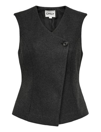 ONLY | Onlmaika Asym Fit Waistcoat Pnt Ox | XL