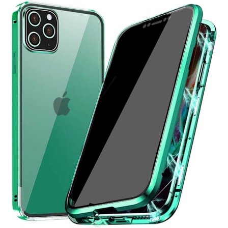 Sekretessfodral doubel för iPhone 15 pro max green