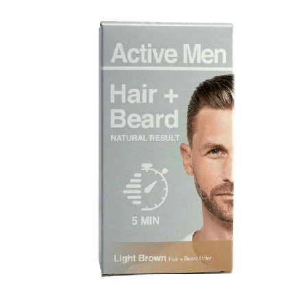 Active Men Skäggfärg och hårfärg Herr Brun 40 + 60