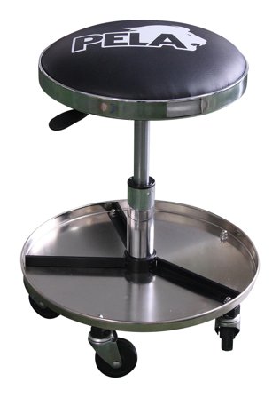 PELA Profi 496069 Arbetspall med hjul, 450-560 mm, Verkstad