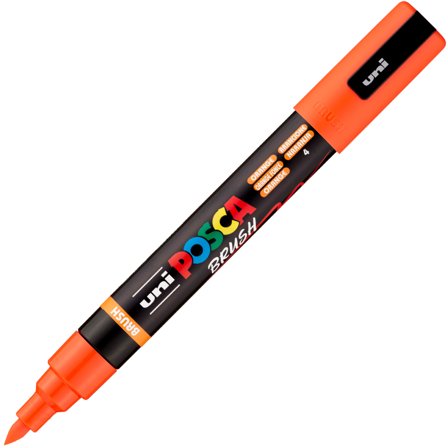 Posca Brush PC-5BR Orange