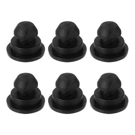 Beskyttende fødder til apparater, skridsikker gummi, sikker brug i køkkener