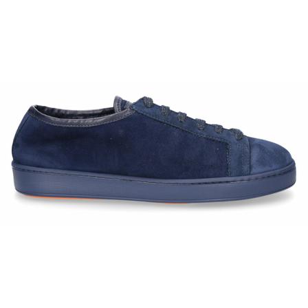 Santoni Sneakers , Blauw , Heren , Maat: 44 EU