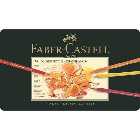 FABER-CASTELL Fargeblyant FABER-CASTELL Polychr (36)