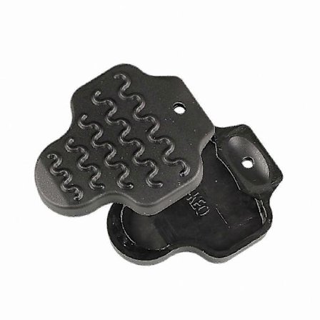 2-pack skyddande gummiskydd för racerpedaler kompatibla med SPD-SL-systemet