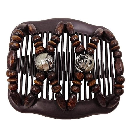 Beaded Double Row Comb Beads Hårkammar 3 3