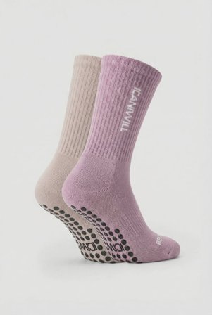 ICANIWILL - Nimble Quote Training Sock 2-Pack Grey/Pink - sportkleding van ICIW