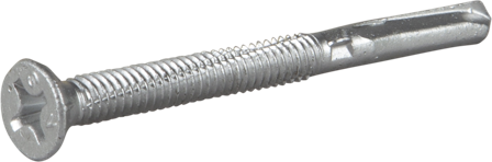 ESSVE 595266 Konstruksjonsskrue 5,5 mm Ø, PH3, CorrSeal 65 mm, 200-pakning, Innfesting