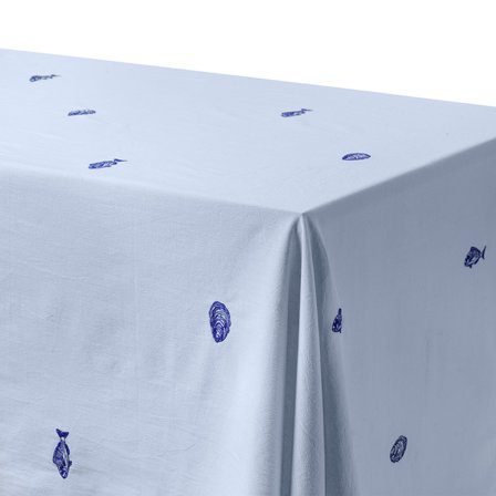 Midnatt Josefin La Mer duk 250×145 cm, blå