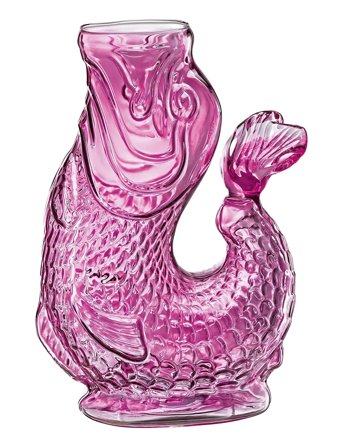 cilio | Vandkaraffel Fisk, Lilla, Glas, Nemo | 1 L
