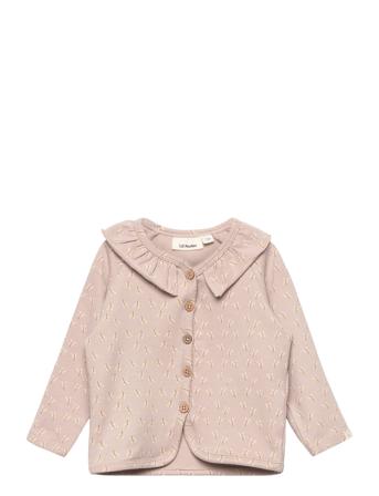 Nbfsage Ls Loose Sweat Card Lil Pink Lil'Atelier