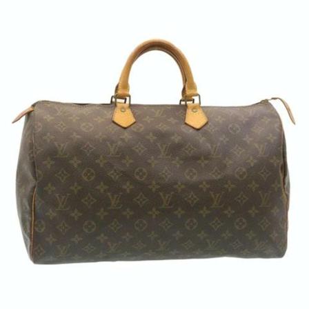 Louis Vuitton Vintage, Pre-owned Speedy 40 Bruin, Dames, Maat:ONE Size