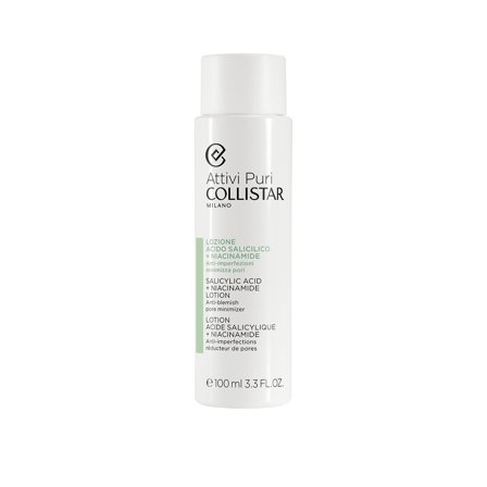 Collistar Attivi Puri Lozione Acido Salicilico + Niacinamide 100ml - Fluido viso antimperfezioni