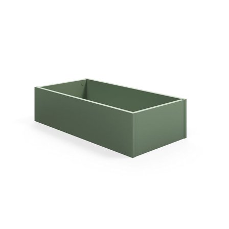 Top storage tray TOGETHER, 800x400x200 mm, dark green