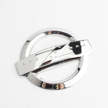 Nissan 350z 370z Z33 Fairlady Nismo Z -logolla varustettu takaluukun tarra, kromi musta ABS-9192339872579 (FMY)