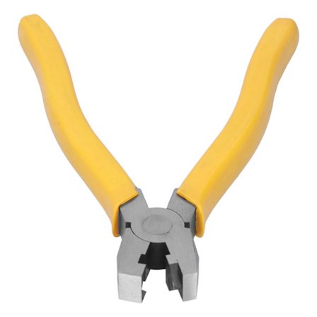 7,9 tommer rustfrit stål flanger tang triangulær ret vinkel søm tang med skridsikker håndtag