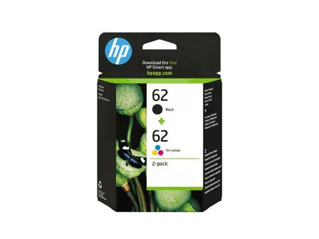 HP Bläckpatron N9J71AE 62 bk/cl 2/fp - Lyreco - Toner och bläck - Bläckpatroner - Bläckpatroner HP