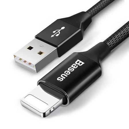 Baseus USB till Lightning-kabel 3 m –lång & slitstark