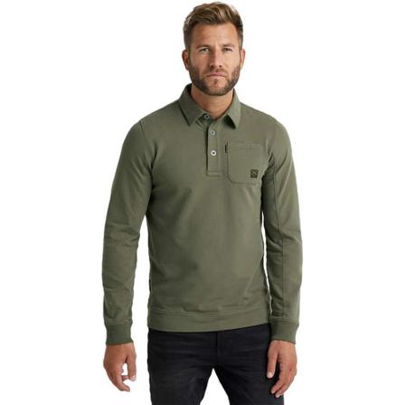 PME Legend, Long Sleeve Tops Groen, Heren, Maat:XL,Cotton