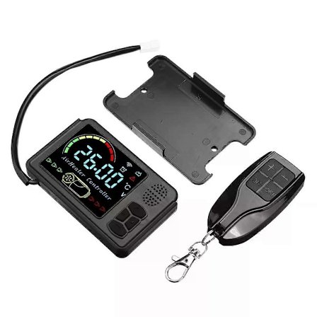 Hcalory LCD-kytkin ja kaukosäädin pysäköintilämmittimen lisävarusteet 12 V 24 V yleisjännitemalleille