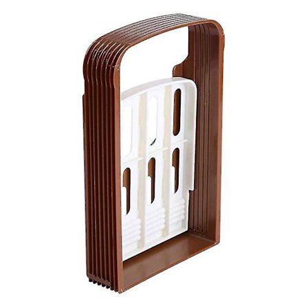 Brødskærer Foldbar Toast Jævnt Skæreværktøj Skivehjælper Køkken Hjemmeværktøj