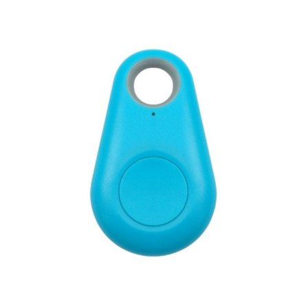 Mini GPS-tracker för hund/katt/nycklar, ljusblå