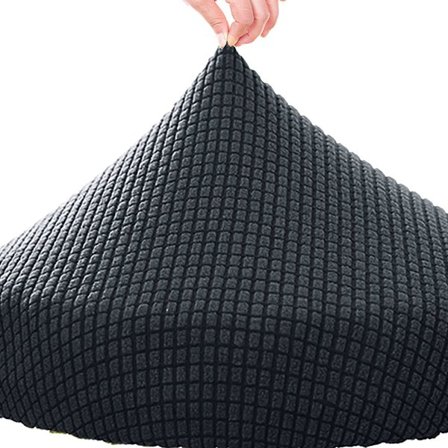 Elastisk sitsstol Slipcover Förtjockad rund cover Cover