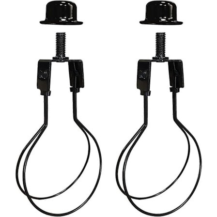 Varjostimen harpun pohjasovitinpakkaus - Sisältää reunuksen ja varjostimen tasoittimen varjostimen laitteiston paikallaan pitämiseksi, jousipidike 