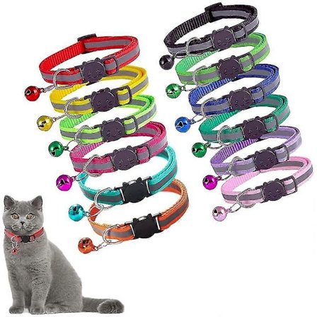 Katt Halsband Anti Strypning Katt Halsband, 12st Katt Halsband, Katt Halsband Med