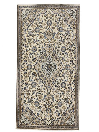 Orientalisk Keshan Matta 137X260 Ull, Persien
