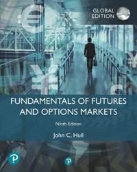 Fundamentals of Futures and Options Markets