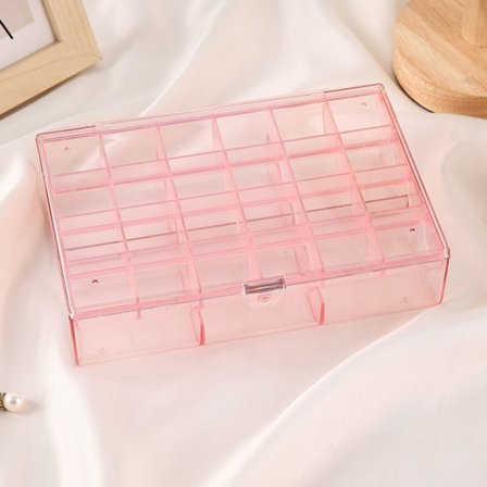 Smykkeskrin Smykkeforseglingsæske PINK