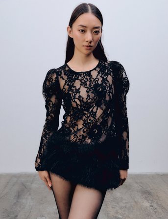 Ida Sjöstedt Maxine Top - Black - 36