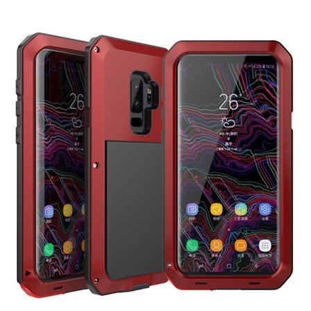 Samsung Galaxy S9 Plus - Kraftfullt Skyddande Aluminium Fodral