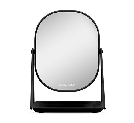 Gillian Jones Bordspejl M/Bakke Sort, Tøj & Bolig, Badeværelsestilbehør, Makeupspejle