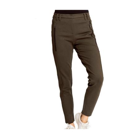 Zhrill Pantalon , Bruin , Dames , Maat: W26