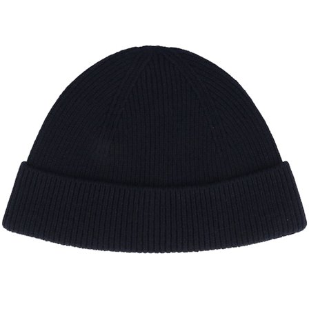 Samsøe Samsøe - Noir cuff Bonnet - Sapaul Beanie Salute Navy Cuff @ Hatstore
