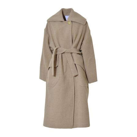 Patou, Belted Coats Beige, Dames, Maat:S