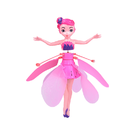 IC Kreativ liten fegest induktion svävande flygande leksak l rosa one size