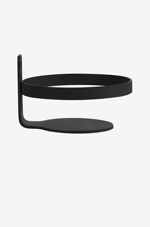 Blomus - Seinäkiinnike Sono, halkaisija 9 cm - Musta - Kylpyhuoneen tarvikkeet - - Homeroom