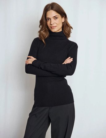 Bruun & Stengade Bs Hege Regular Fit Knitwear - Black - L