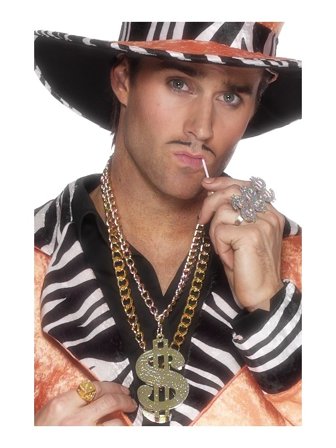 Halskæde Dollartegn