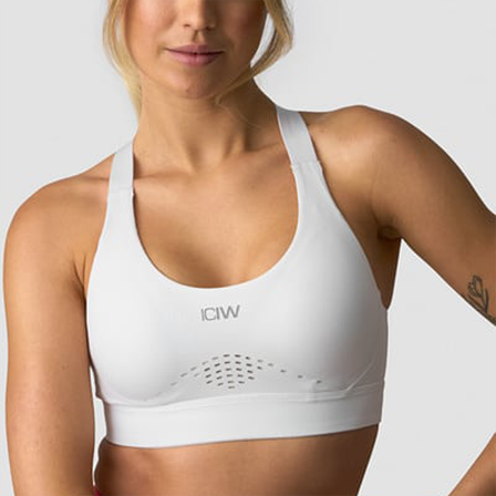 ICANIWILL Essential Sport-BH Hvit